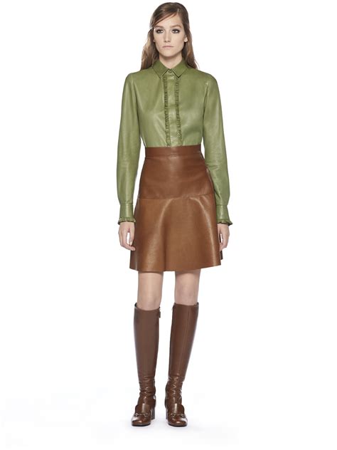 gucci mini girls skirts|Gucci flared skirt.